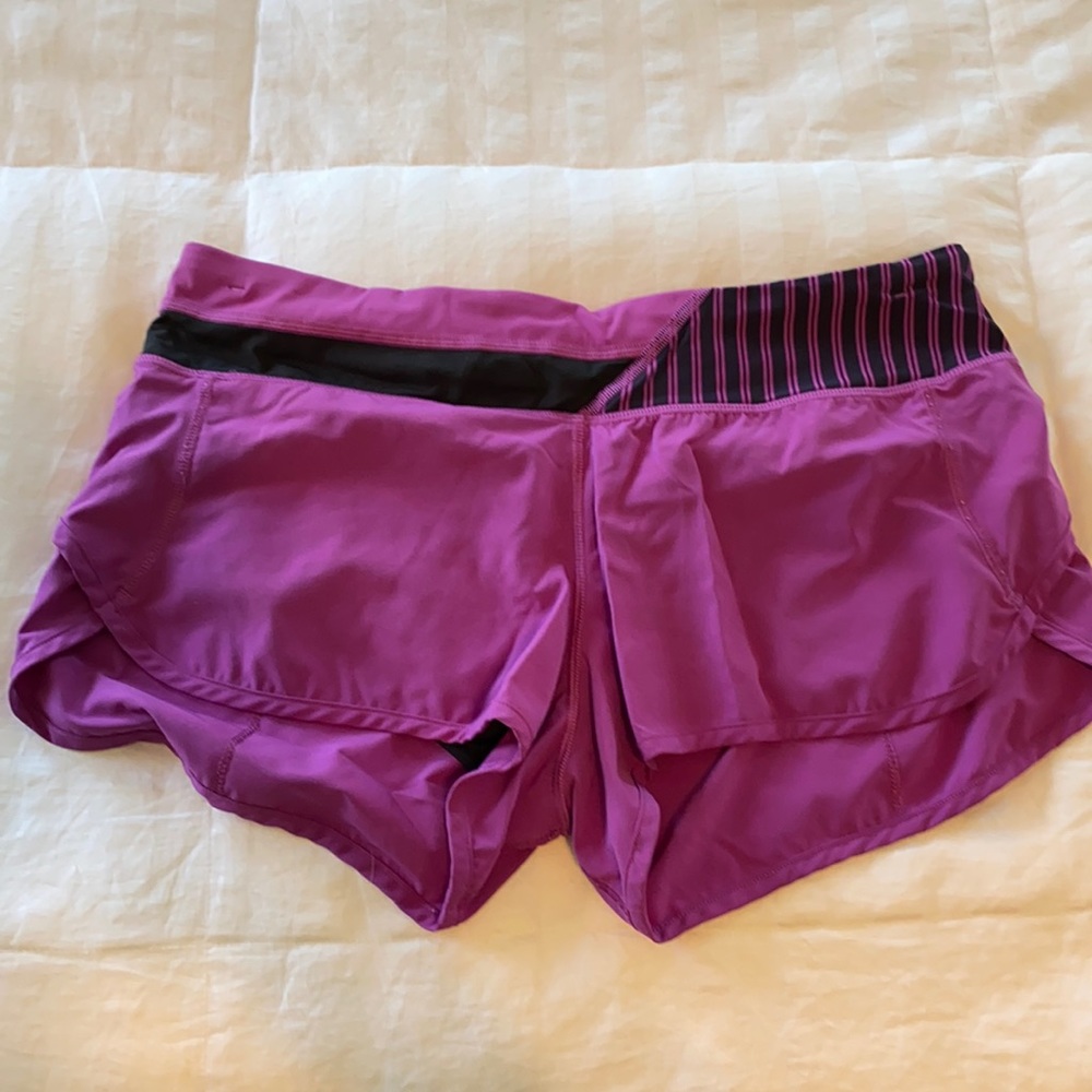 Lululemon speed short size 8